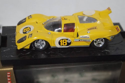 Brumm ferrari 512 s 1970 1000km b.aries grosselin yellow r203