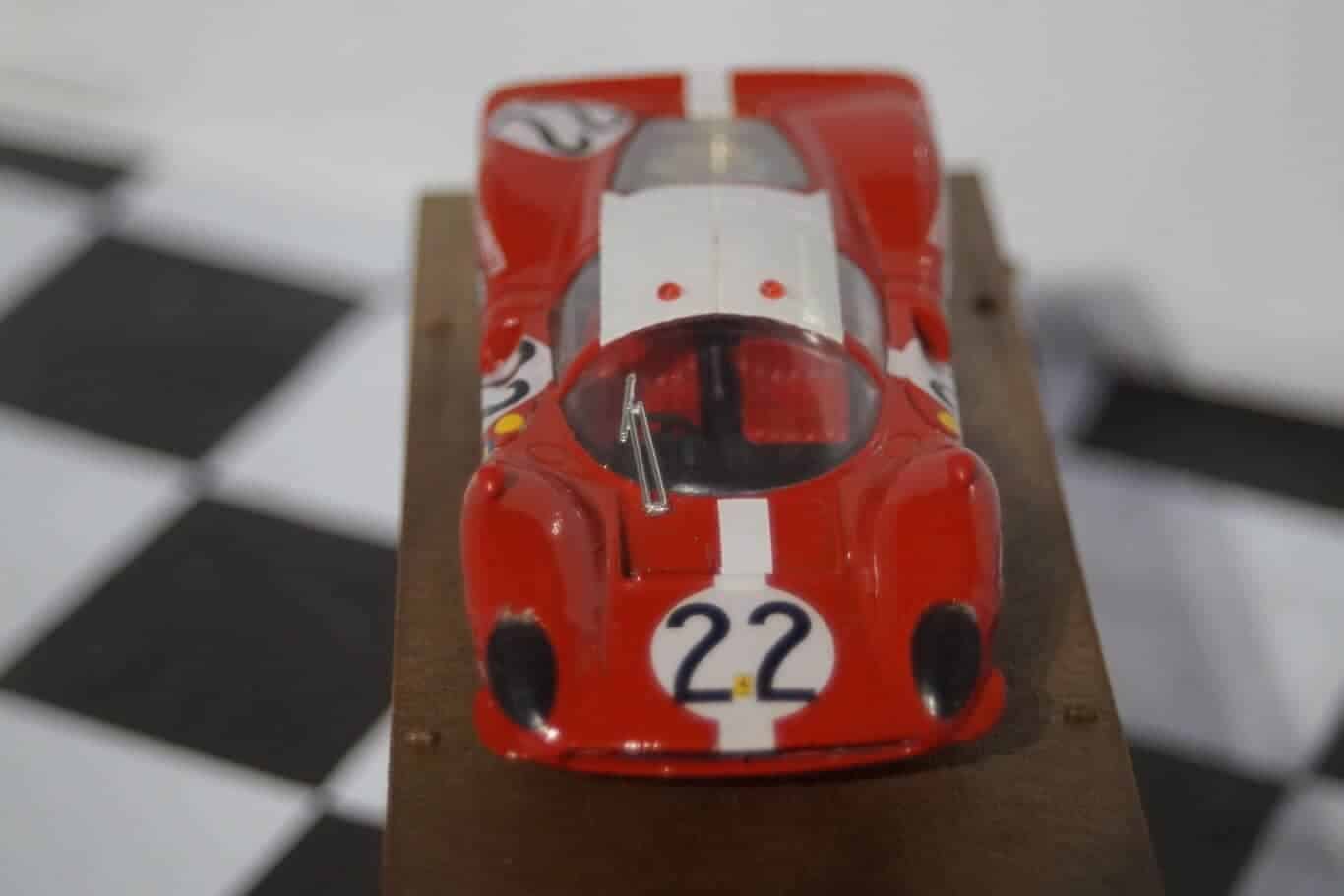 Brumm ferrari 330 p4 1967 filipinetti red r161
