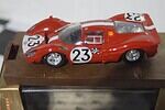Brumm Ferrari 330-P4 1967 Lemans Attwood Red S016