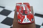 Brumm Ferrari 330-P4 1967 Lemans Attwood Red S016