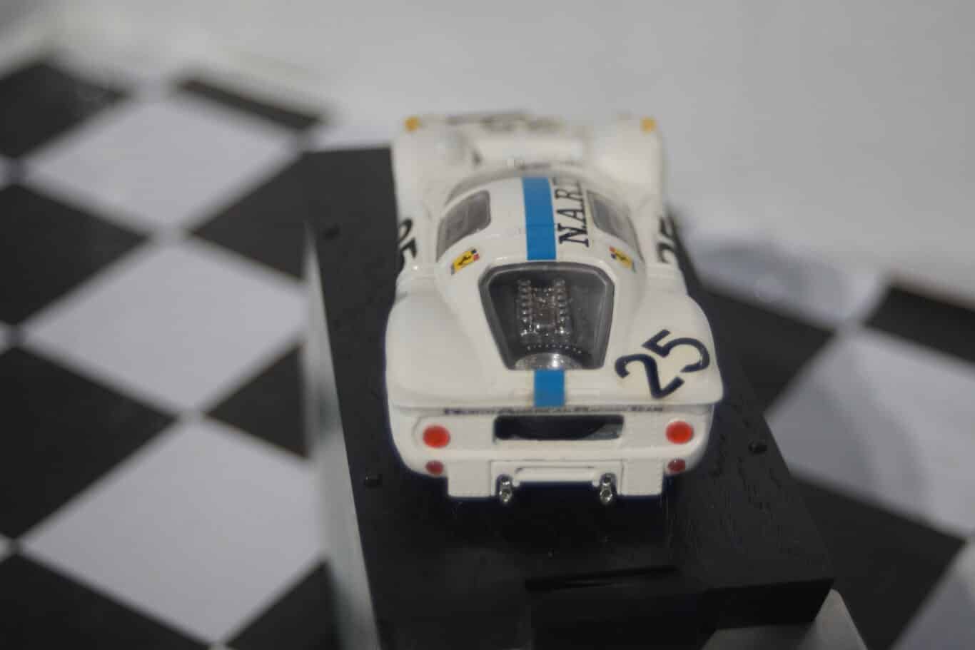 Brumm Ferrari 330 P3 1966 White Piper Attwood S013