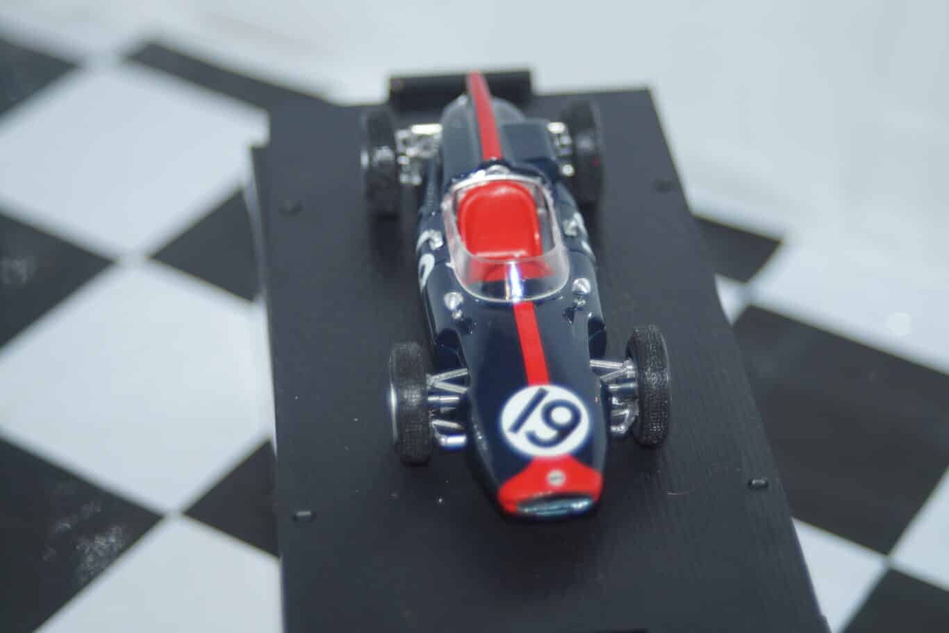 Brumm Cooper T53 GP German 1961 R.Salvadori Blue R320B