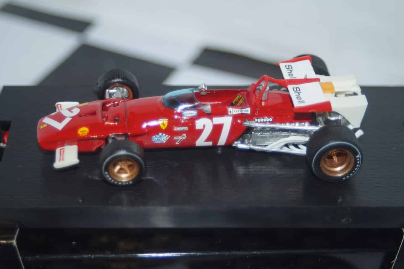 Brumm Ferrari 312B GP Austria 1970 C.Regazzoni Red R312B