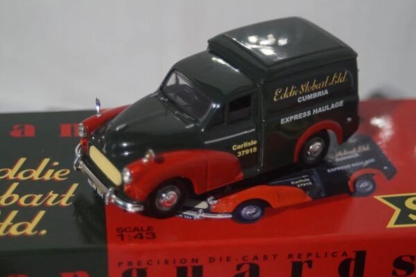 Vanguards morris minor van eddie stobart va01116 green 1/43 diecast