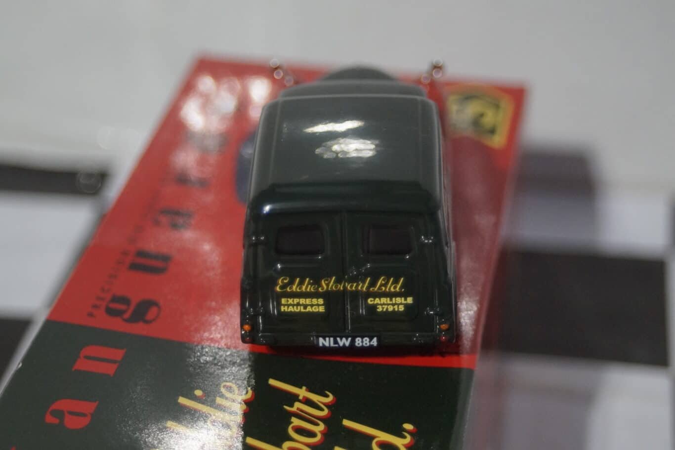 Vanguards morris minor van eddie stobart va01116 green 1/43 diecast