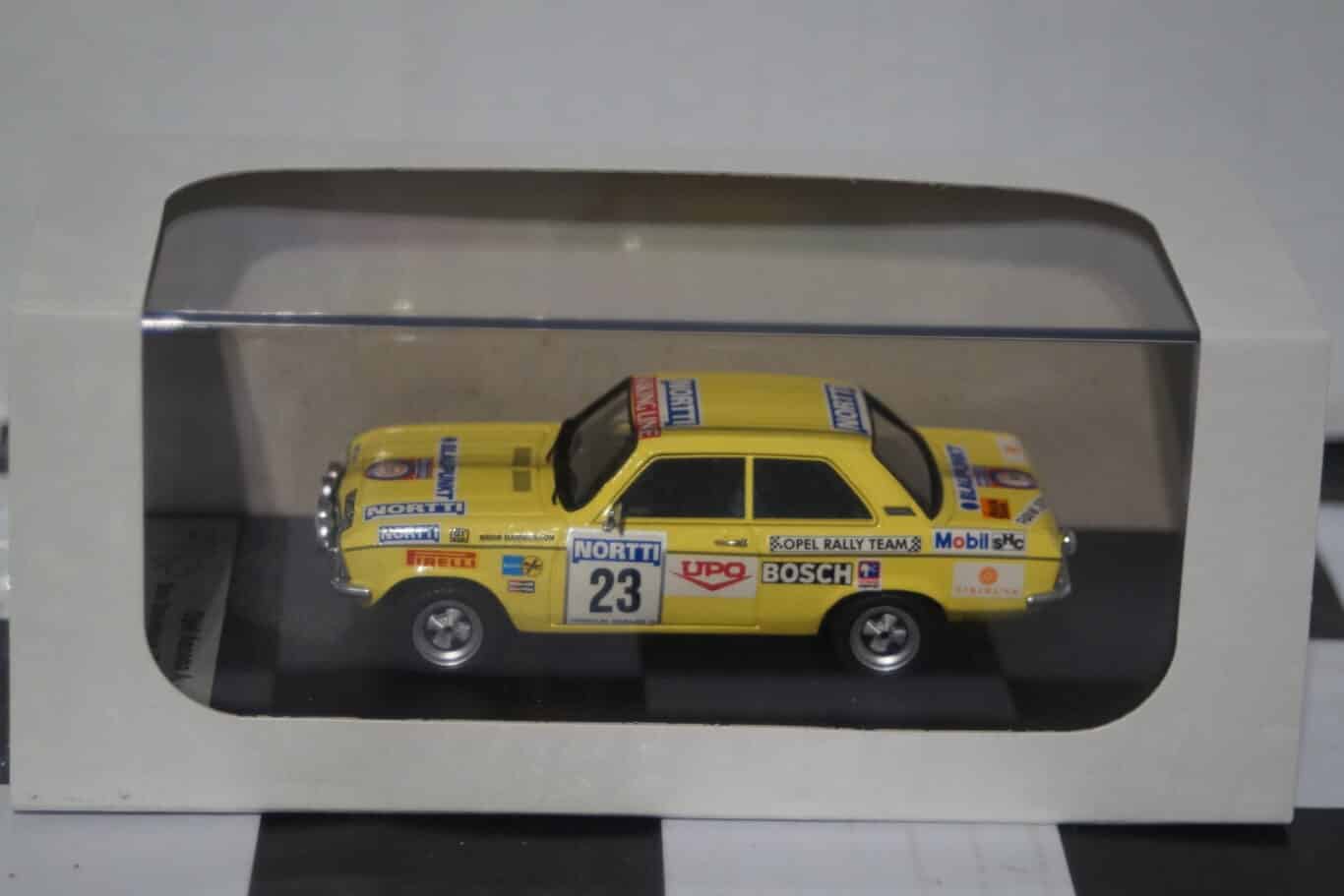 Opel Ascona A 1000 Lakes Rally B.Danielsson 1974 1/43 Scale DSN1:43-48 TROFEU