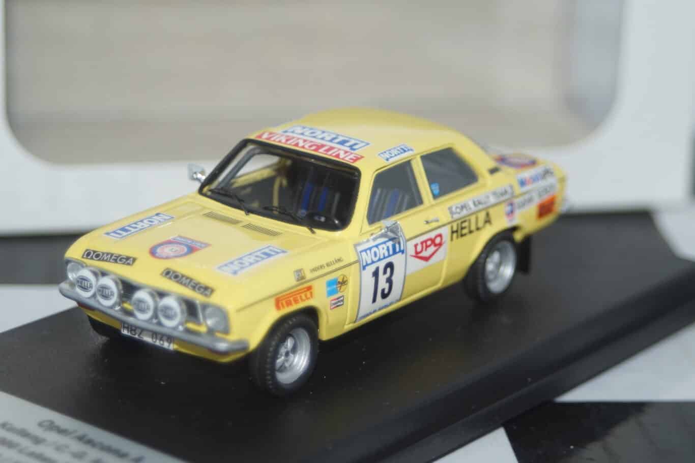 Opel Ascona A 1000 Lakes Rally A.Kallang 1974 1/43 Scale DSN1:43-47 TROFEU
