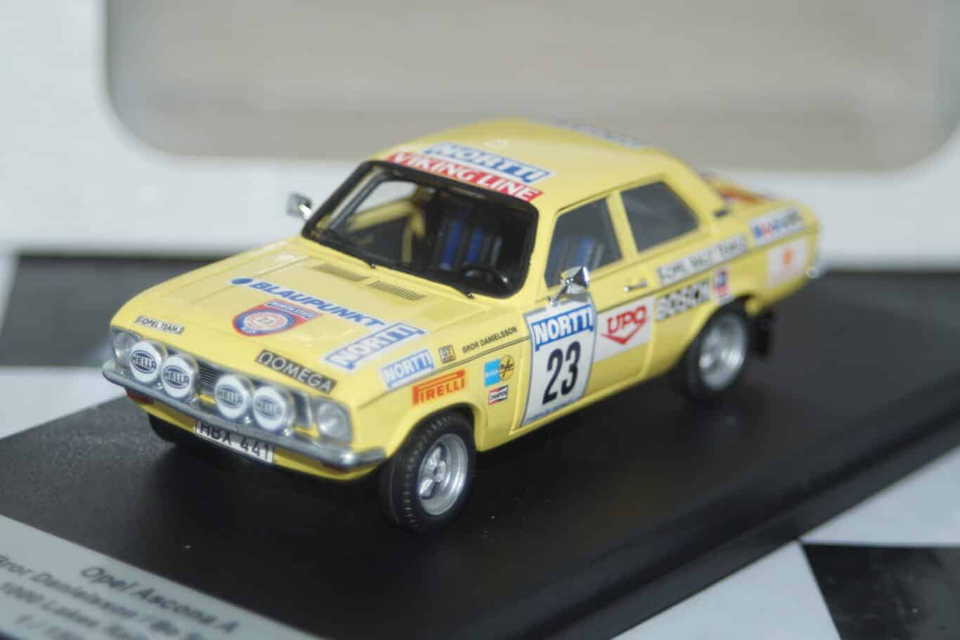 Opel Ascona A 1000 Lakes Rally B.Danielsson 1974 1/43 Scale DSN1:43-48 TROFEU
