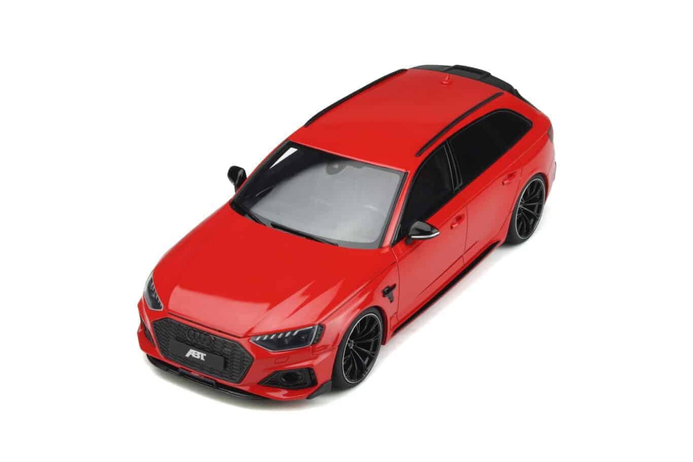 GT Spirit Audi ABT RS4-S B9 Avant Misano Red 2021 1:18 Resin GT850