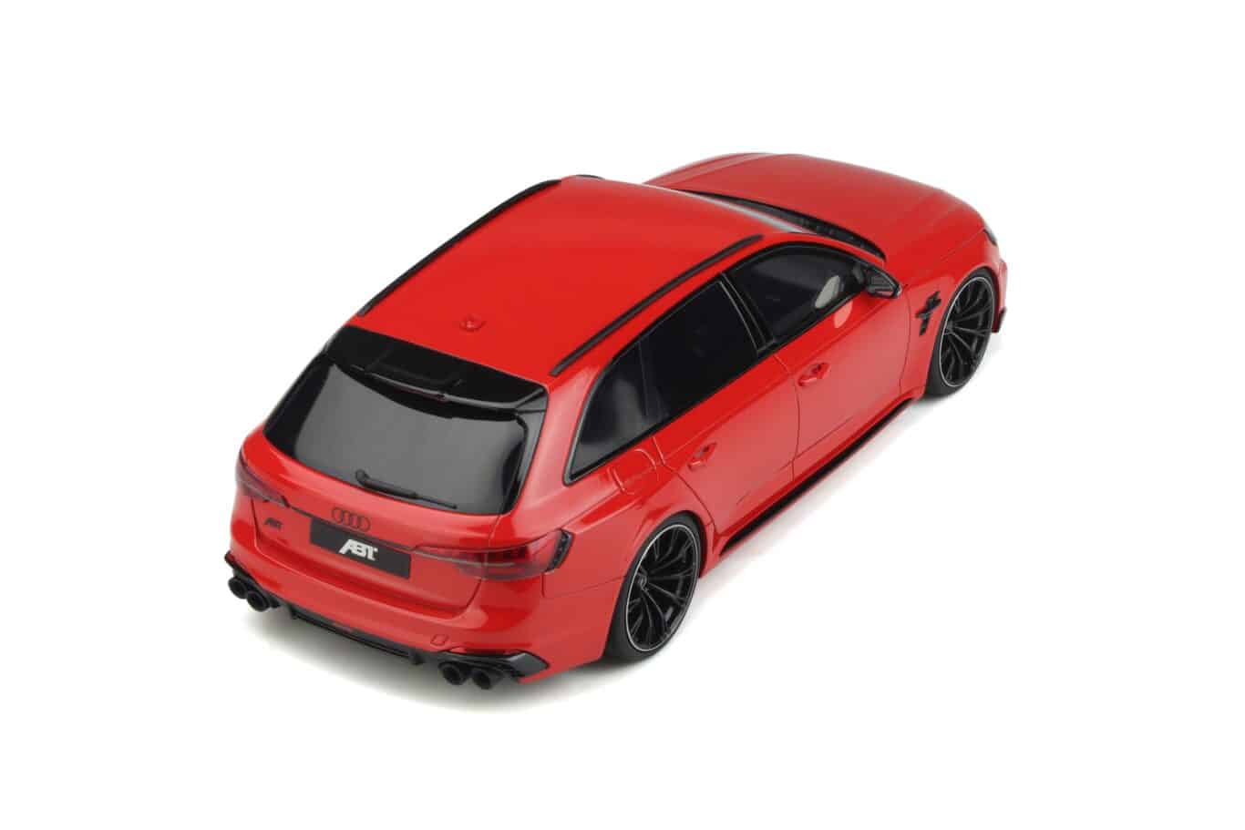 GT Spirit Audi ABT RS4-S B9 Avant Misano Red 2021 1:18 Resin GT850