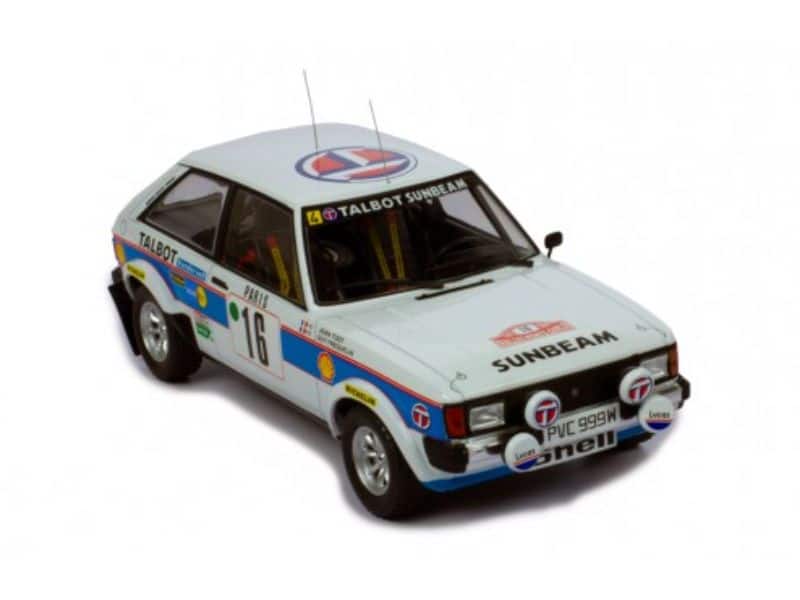 Ixo talbot lotus sunbeam m.carlo g.frequelin 1981 1:18 scale 18rmc095a