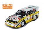 Ixo Audi Sport Quattro S1 Monte Carlo H.Mikkola 1:24 scale 24RAL020a