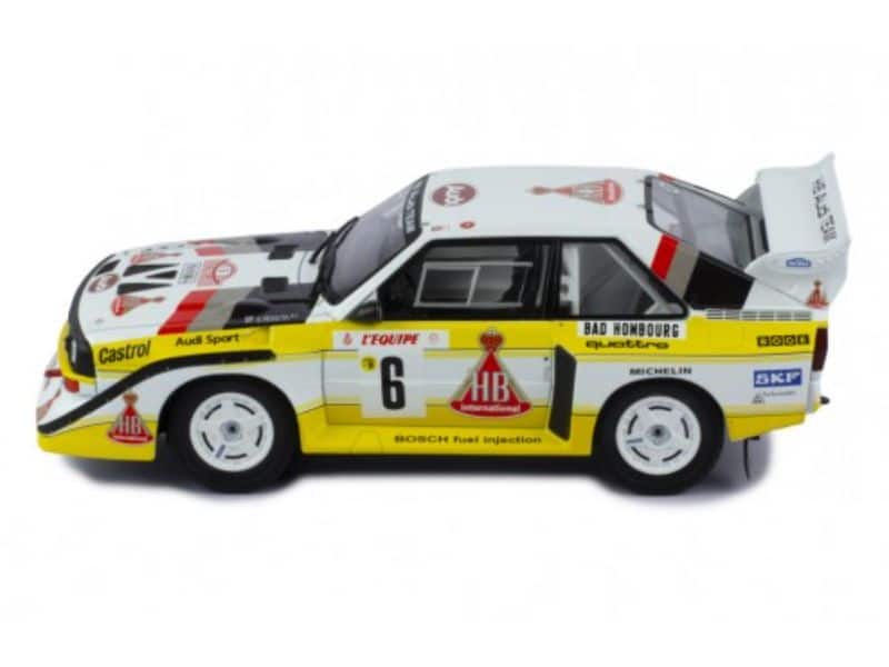 Ixo Audi Sport Quattro S1 Monte Carlo H.Mikkola 1:24 scale 24RAL020a