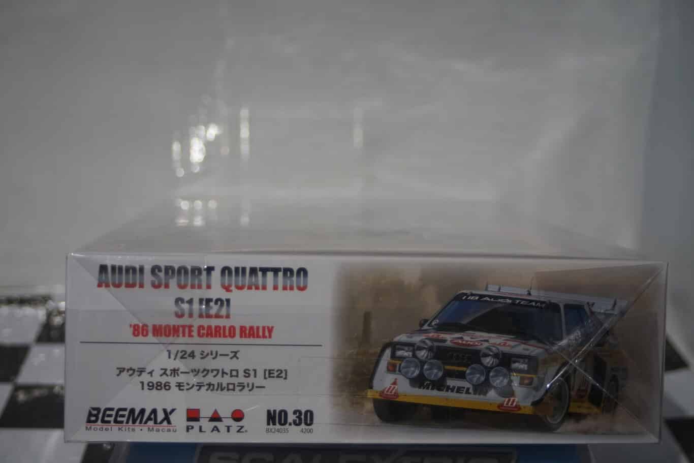 Beemax Audi quattro S1 1986 Monte Carlo bmx24035 1:24 Plastic