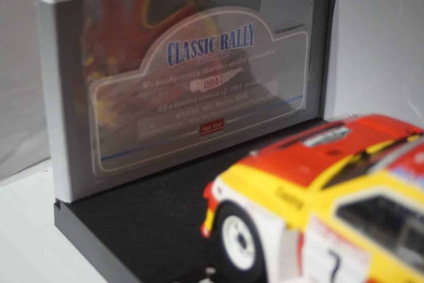 Sunstar mg metro 6r4 rallye des garrigues-languedoc-roussillon 1986 d.auriol 5532 1:18