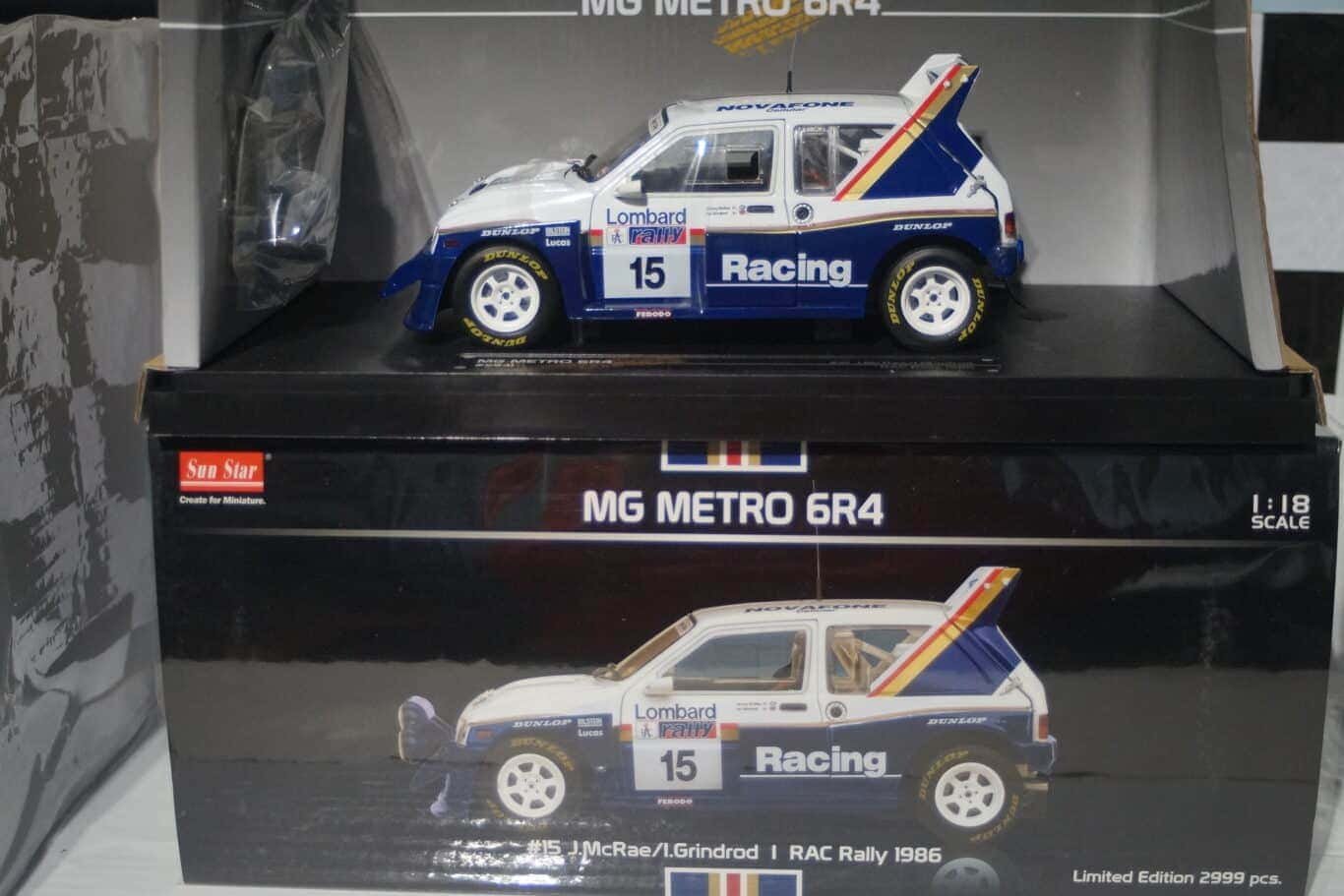 1/18 SUNSTAR MG メトロ 6R4 1986 グループB ロスマンズ 1/18 SUNSTAR MG メトロ 6R4 1986 グループB ロスマンズ - メルカリ