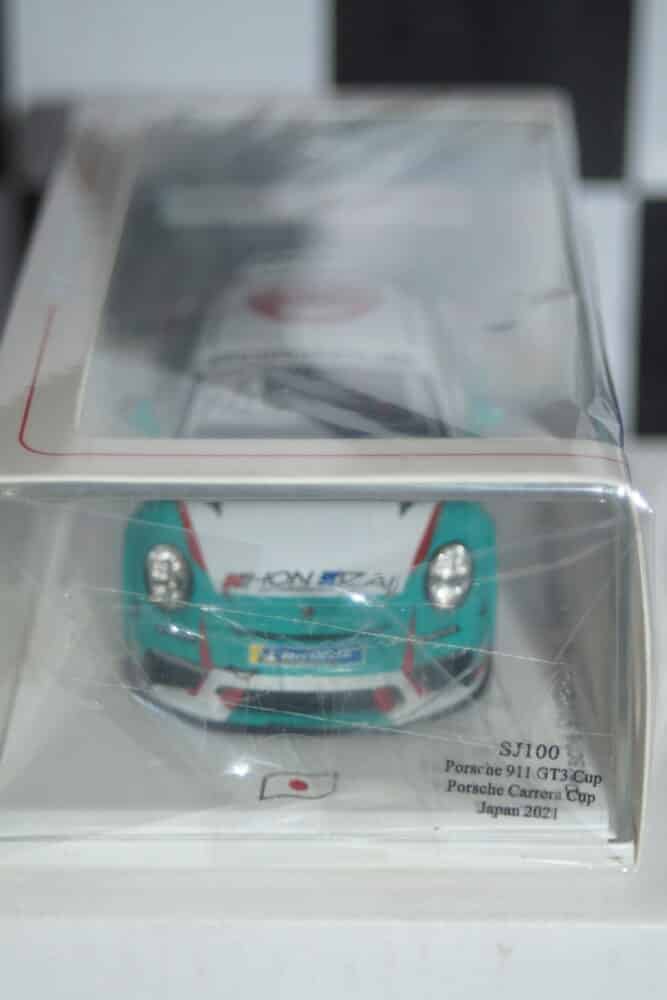 Spark porsche 911 gt3 cup japan 2021 tsubasa kondo 1:43 resin sj100