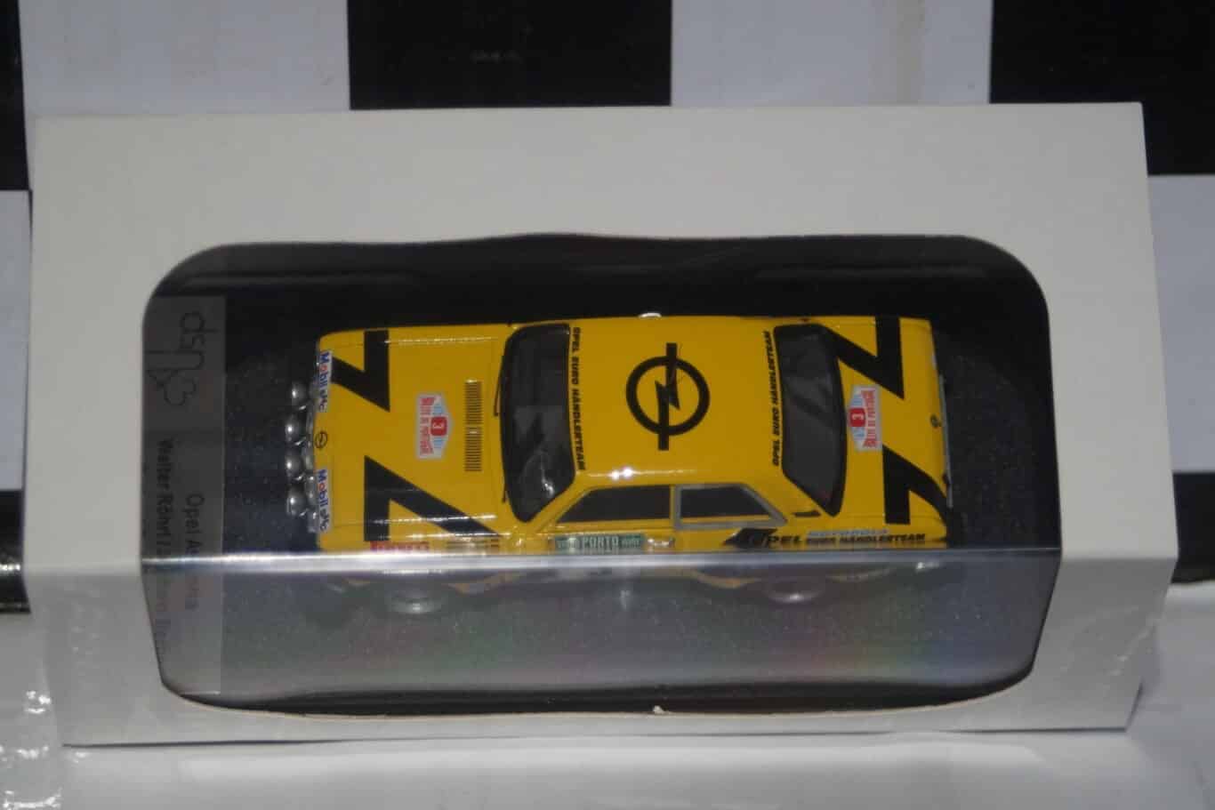 Opel ascona portugal rally w.rohrl 1975 1/43 scale dsn1:43-55 trofeu