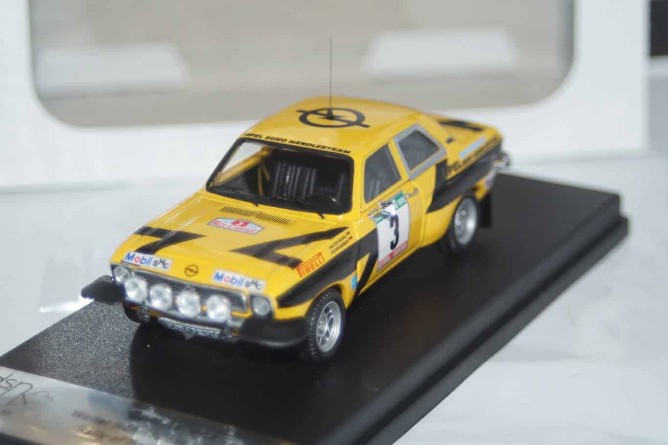 Opel ascona portugal rally w.rohrl 1975 1/43 scale dsn1:43-55 trofeu