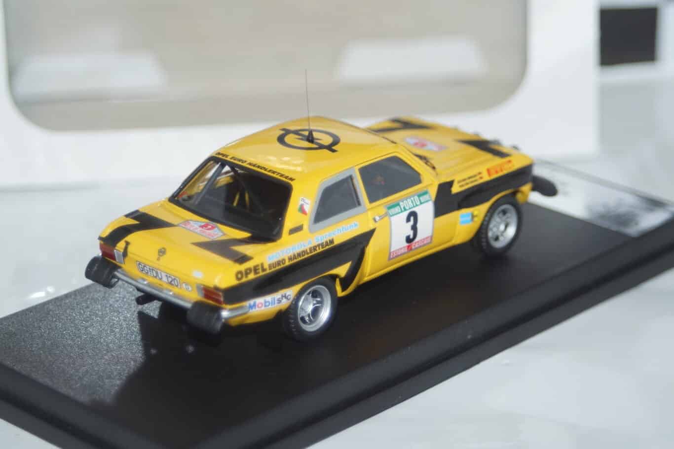 Opel ascona portugal rally w.rohrl 1975 1/43 scale dsn1:43-55 trofeu