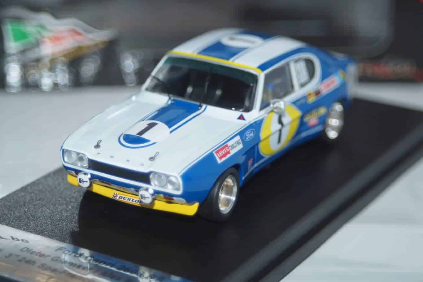 Trofeu ford capri 2600 rs 3rd spa-francorchamps 1972 dieter glemser 1-43,  rr.be 41