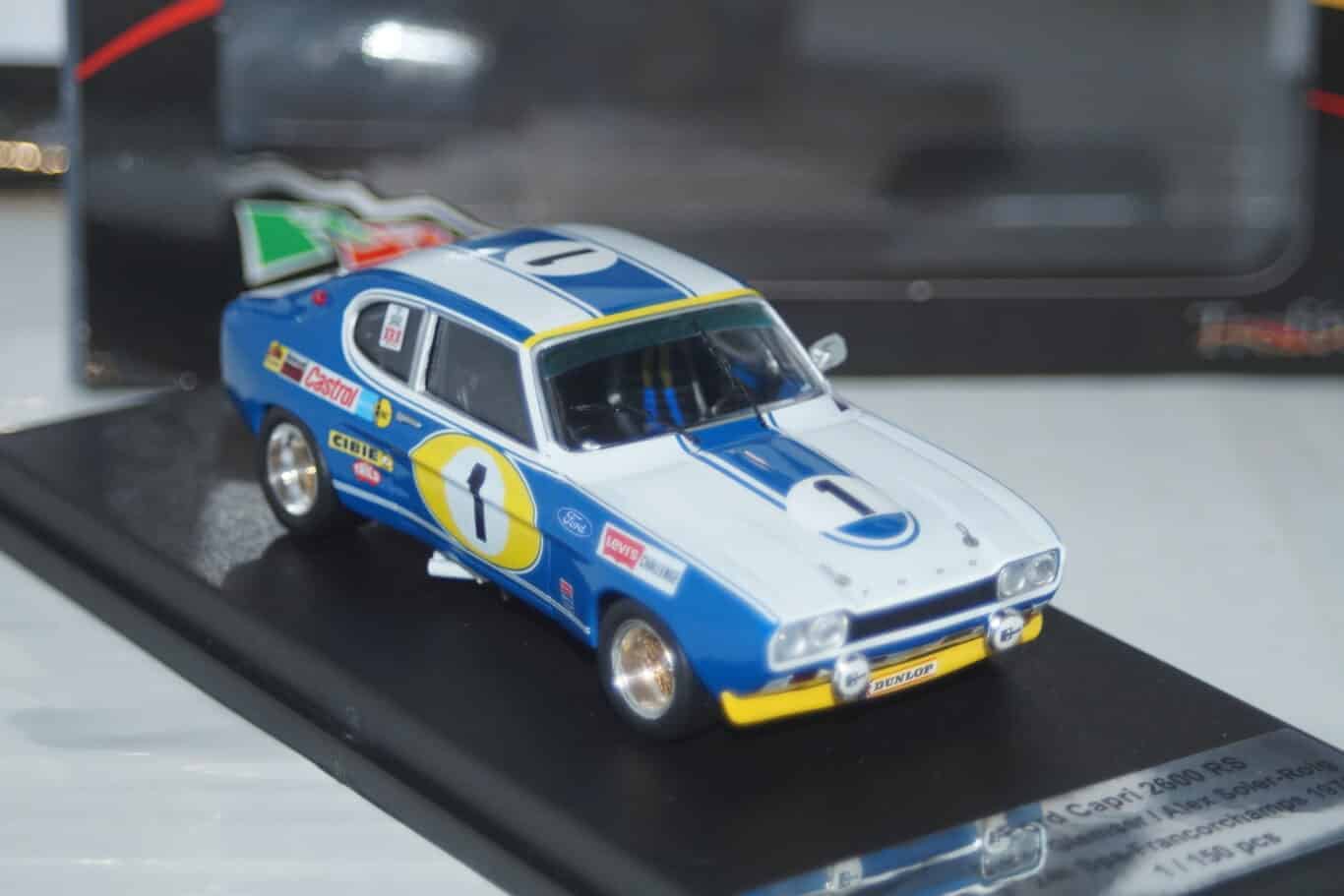 Trofeu ford capri 2600 rs 3rd spa-francorchamps 1972 dieter glemser 1-43,  rr.be 41