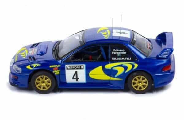 Ixo subaru impreza s5 wrc no4 rac rally 25th anniversary edition, k.eriksson rac390b