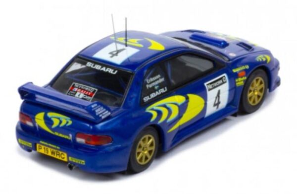 Ixo subaru impreza s5 wrc no4 rac rally 25th anniversary edition, k.eriksson rac390b