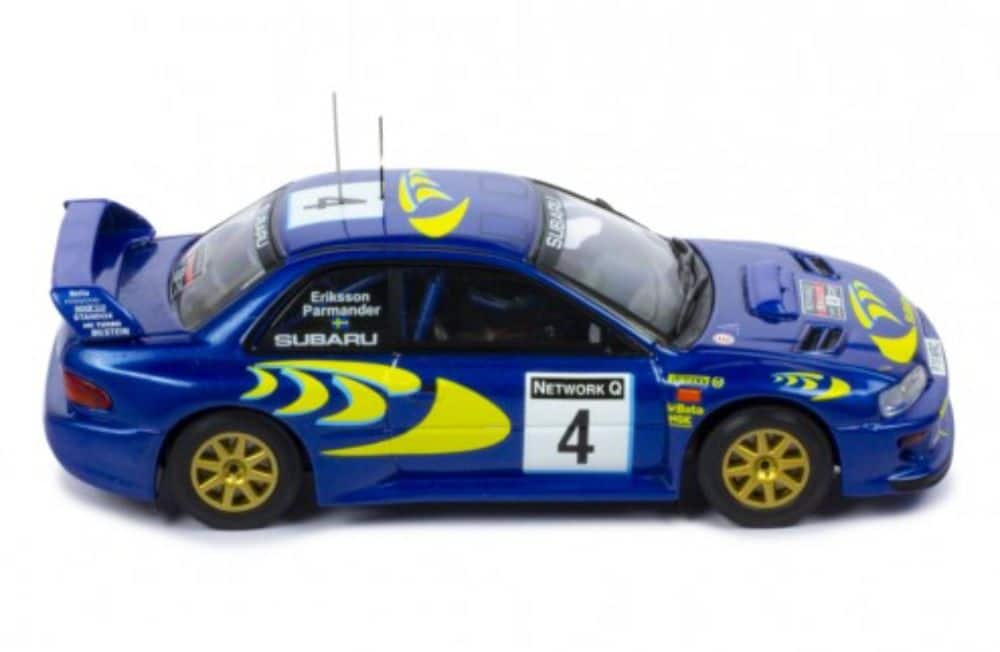 Ixo subaru impreza s5 wrc no4 rac rally 25th anniversary edition, k.eriksson rac390b