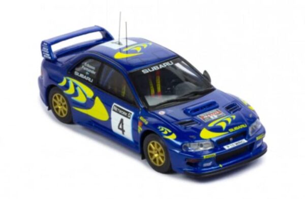 Ixo subaru impreza s5 wrc no4 rac rally 25th anniversary edition, k.eriksson rac390b