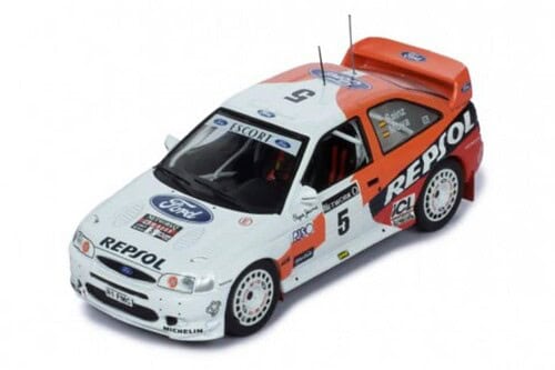 Ixo ford escort wrc no5, repsol, rac rally 25th anniversary edition, c.sainz rac391a