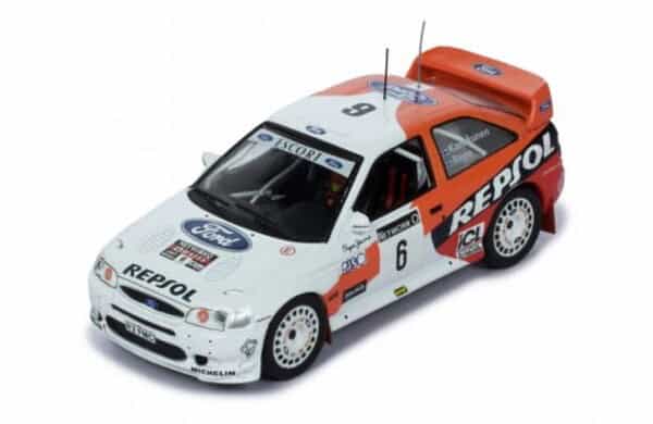 Ixo ford escort wrc no6,rac rally,j.kankkunen rac391b cracks in case