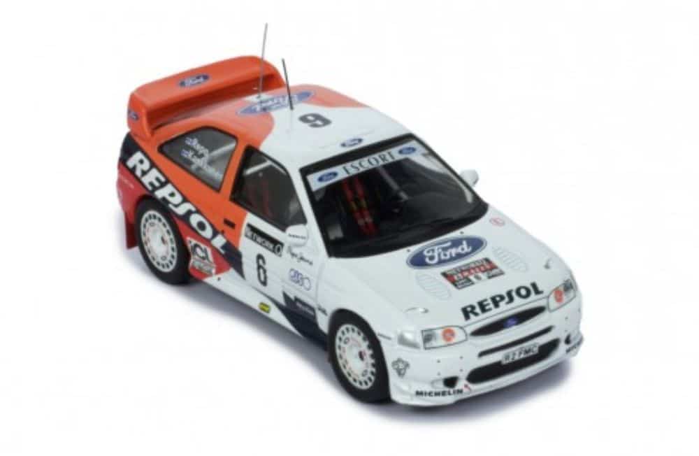 Ixo ford escort wrc no6,rac rally,j.kankkunen rac391b cracks in case