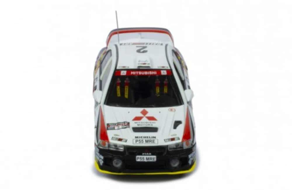 Ixo mitsubishi carisma gt evo iv, no2 rac rally 25th anniversary r.burns ixorac392lq