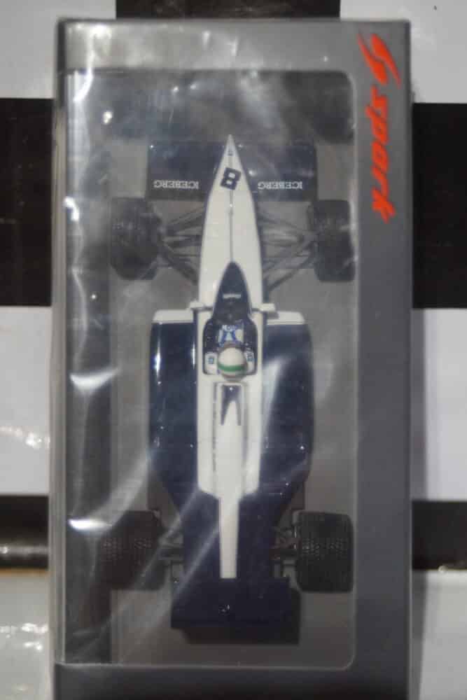 Spark brabham bt56 3rd belgian gp andrea de cesari 1987 1:43 resin s7107
