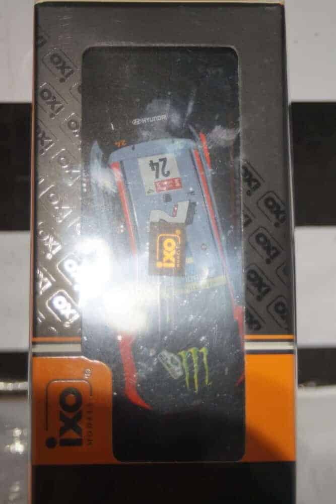 Ixo hyundai i20 n rally 2, no24, rally ypres o.solberg ram813lq