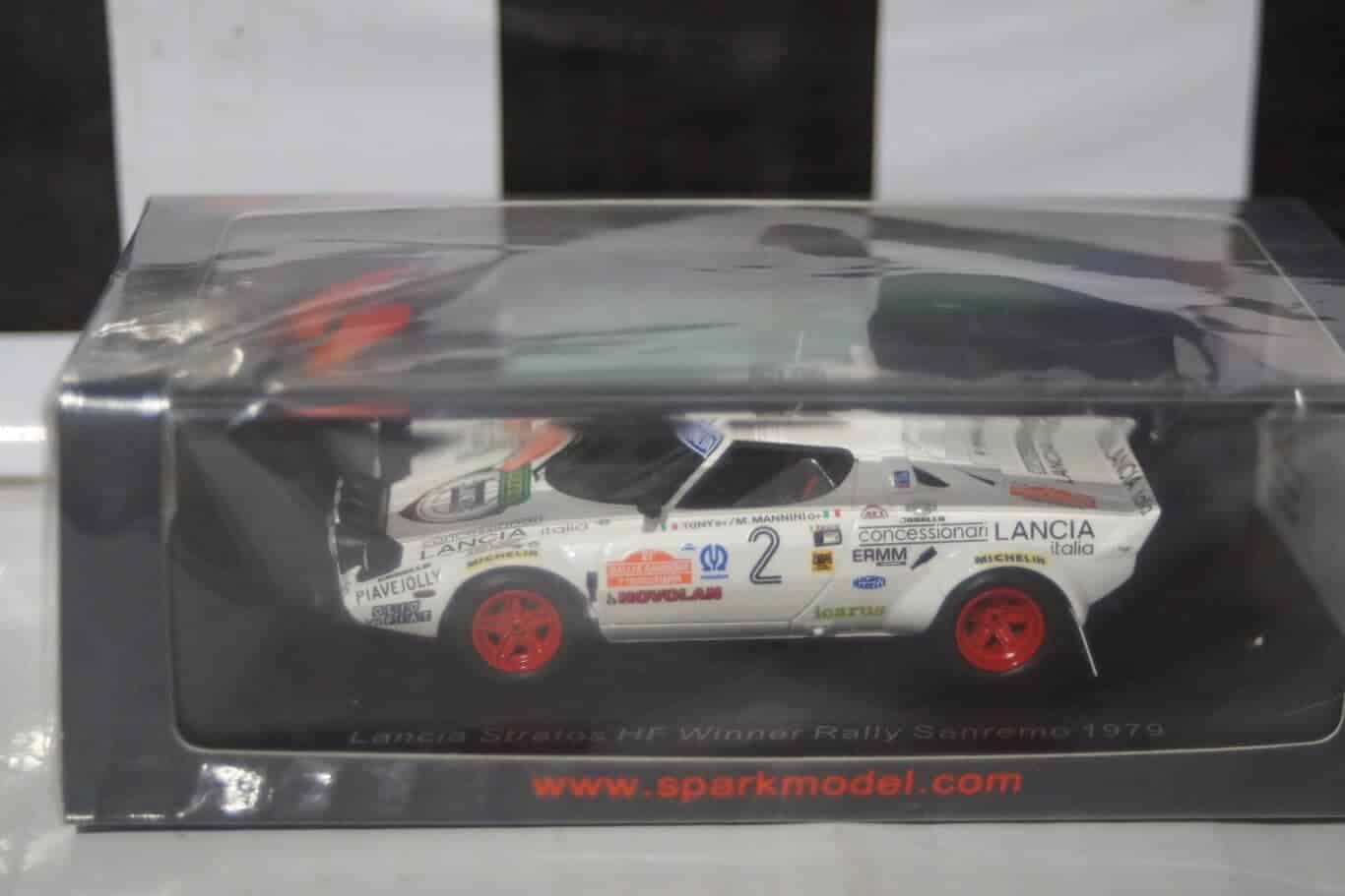 Spark lancia stratos hf winner rally rideau lakes 1974  ref s9077