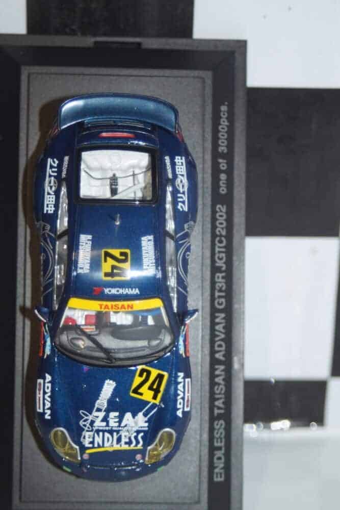 Ebbro porsche 911 endless taisan advan gt3r jgtc 2002 ref 370 1:43 diecast