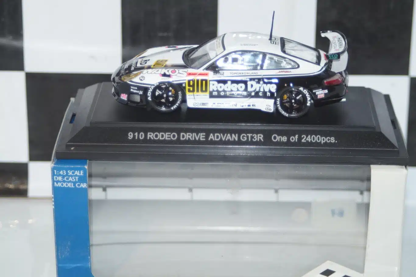Ebbro JGTC 2002 Porsche 910 Rodeo Drive Advan GT3R Ref 292 1:43 Diecast