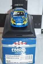 Ebbro JGTC 2003 Gaikokuyo FK Massimo Porsche 911 GT3R Ref 513 1:43 Diecast