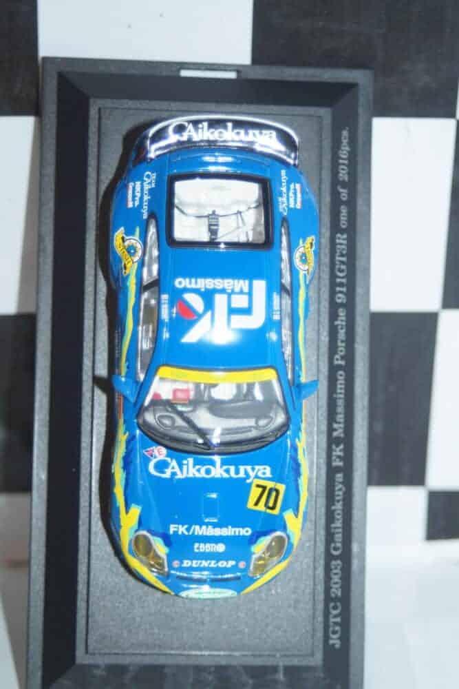 Ebbro JGTC 2003 Gaikokuyo FK Massimo Porsche 911 GT3R Ref 513 1:43 Diecast