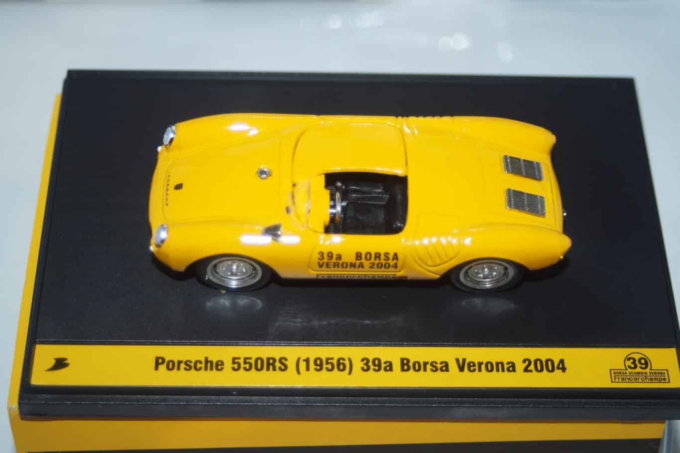 Brumm porsche 550rs (1956) 39a borsa verona 2004