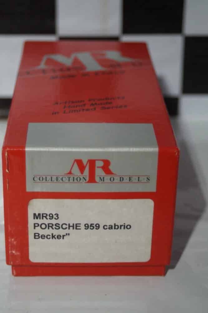 MR Collection Models Porsche 959 cabrio Becker 1/43rd Ref MR93