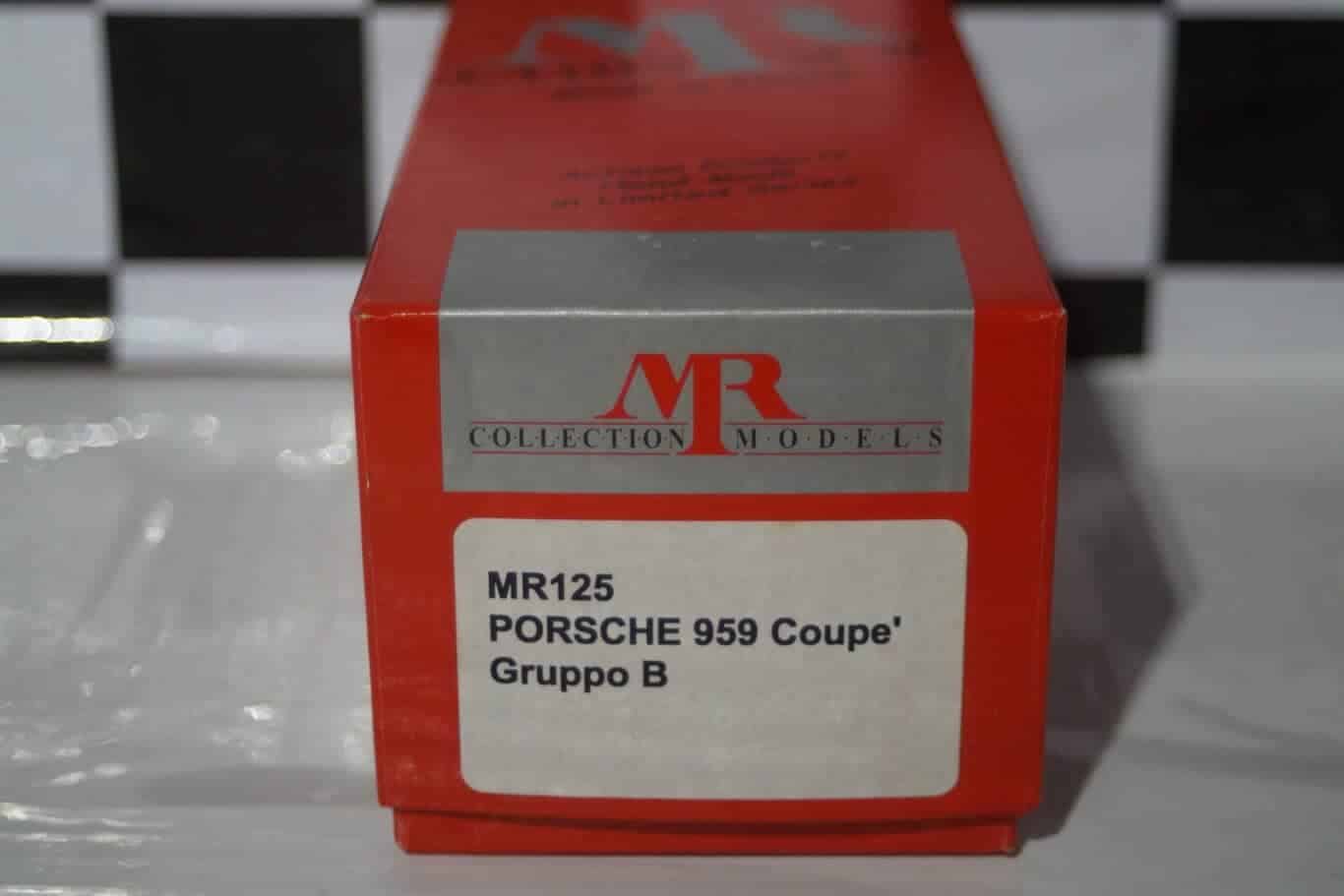 MR Collection Models Porsche 959 Coupe Gruppo B 1/43rd Ref MR125