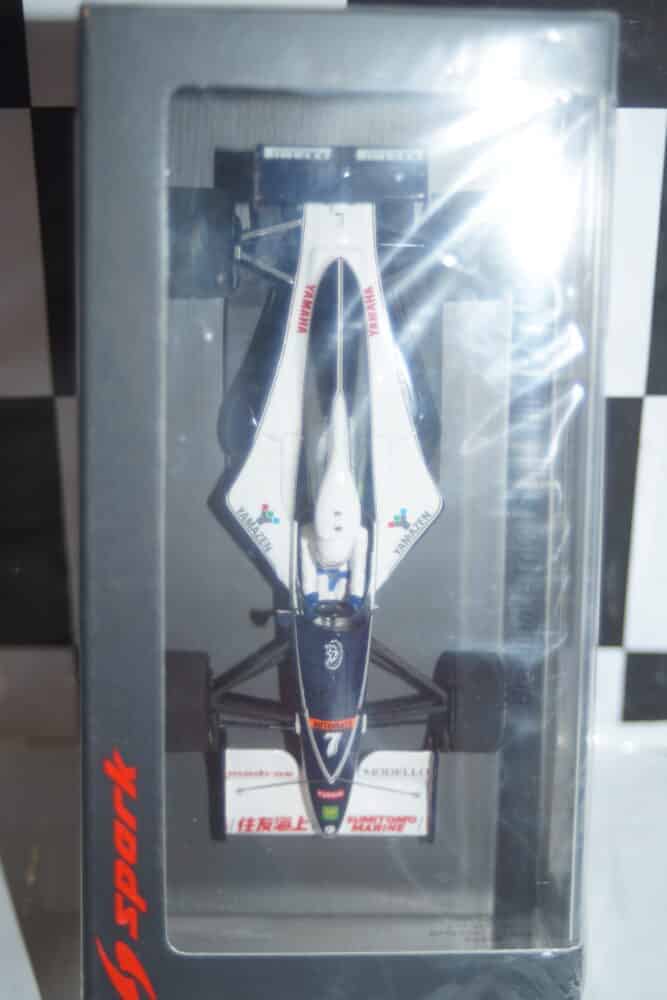 Spark BRABHAM BT60Y San Marino No7 GP 1991 Martin Brundle 1:43 Resin S7440