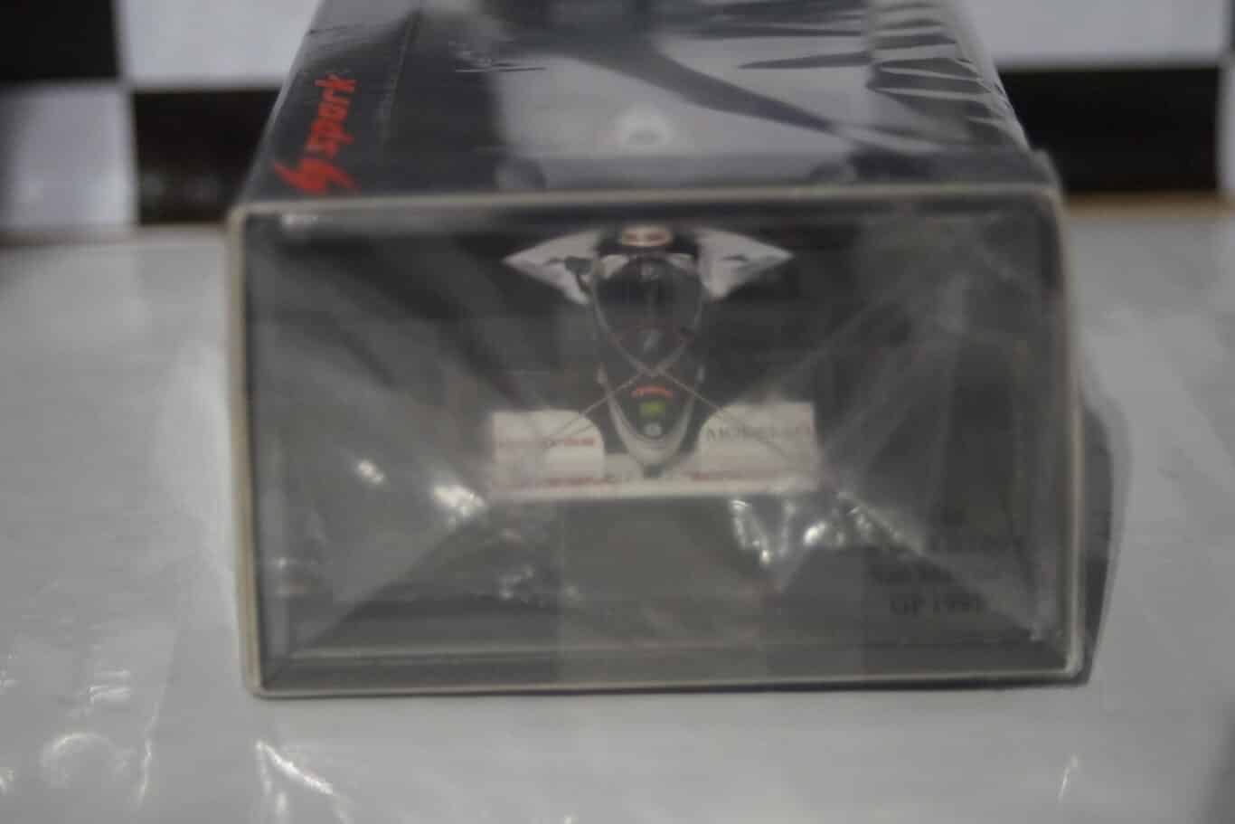 Spark BRABHAM BT60Y San Marino No7 GP 1991 Martin Brundle 1:43 Resin S7440