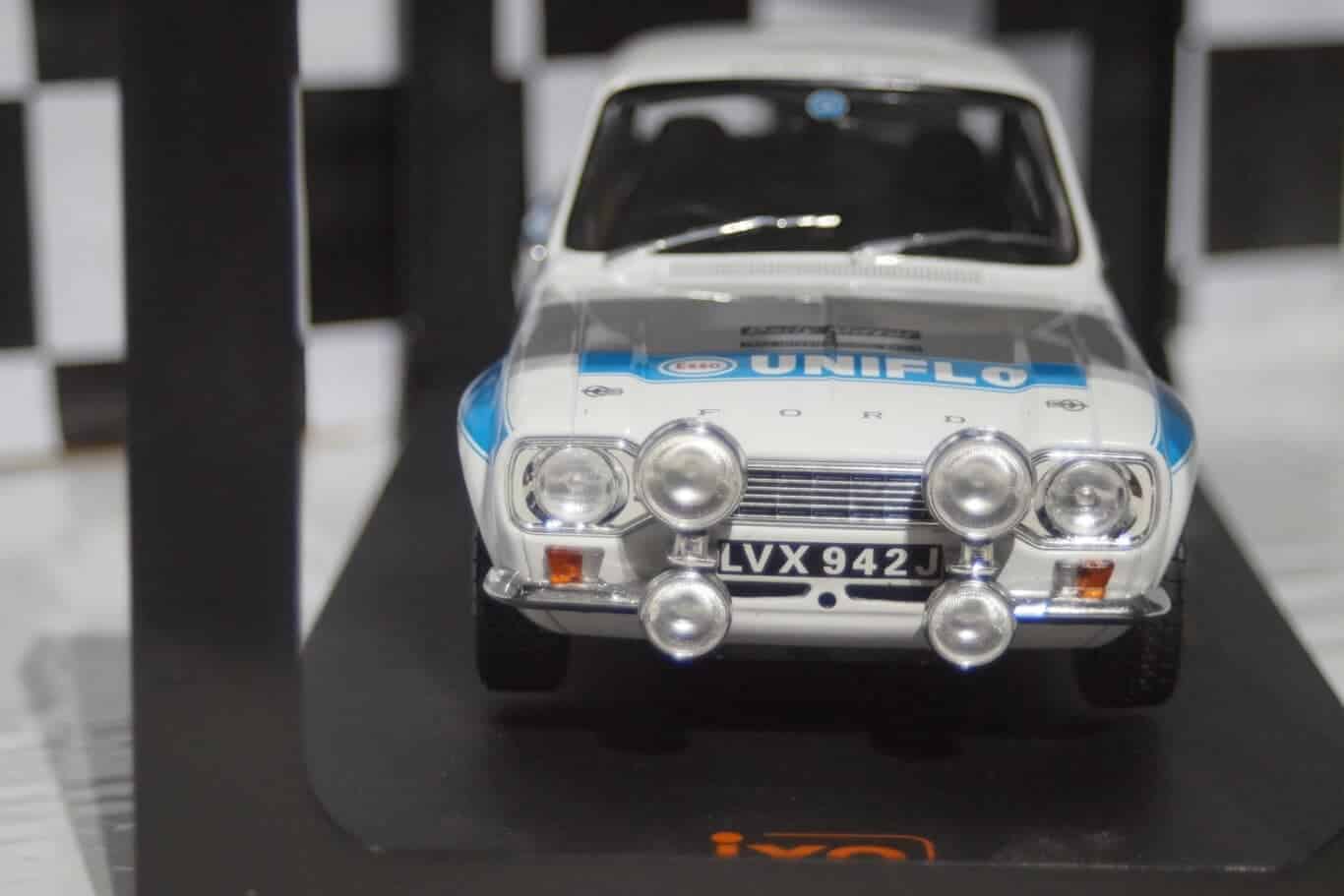 Ixo ford escort mk1 rs 1600 rac rally 1972 1/18 18rmc101.20