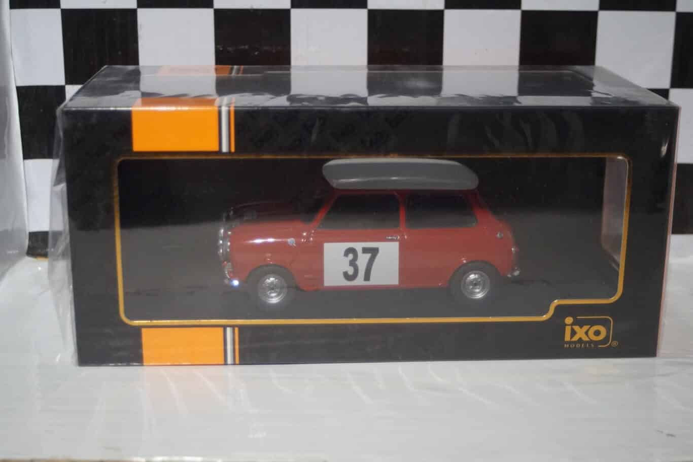 Ixo mini cooper s rac rally 1965 h.kallstrom 1:18 18rmc065d.20