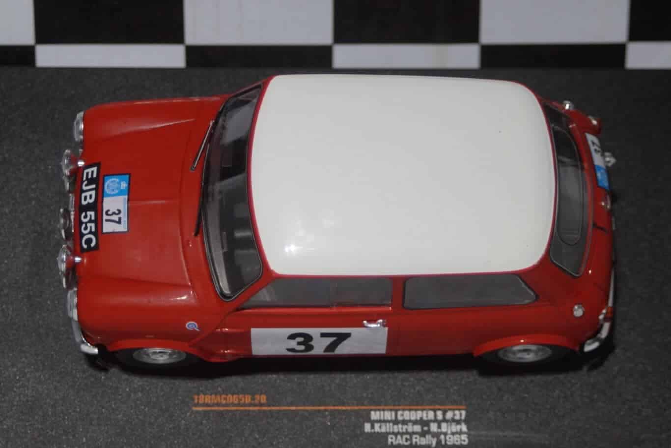 Ixo mini cooper s rac rally 1965 h.kallstrom 1:18 18rmc065d.20