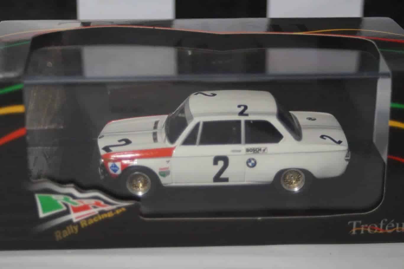 Trofeu BMW 2002 tiK 24hr Spa-Francorchamps 1969 Rally Hubert Hahne 1/43 Scale RR.be 44